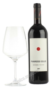 Pianirossi Solus Maremma Итальянское вино Пианиросси Солус Маремма
