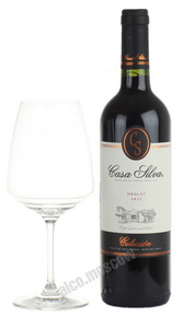 Casa Silva Coleccion Merlot чилийское вино Каза Сильва Колексьон Мерло