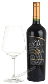 Sol de Andes Carmenere Reserva Especial Чилийское вино Сол де Андес Карменер Резерва Эспешиаль
