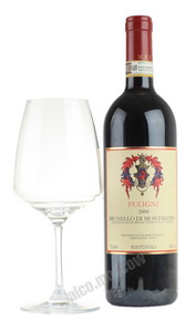 Fuligni Brunello di Montalcino Итальянское вино Фулини Брунелло ди Монтальчино