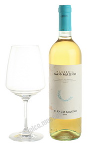Masseria San Magno Bianco Magno Итальянское Вино Массерия Сан Маньо Бьянко Маньо
