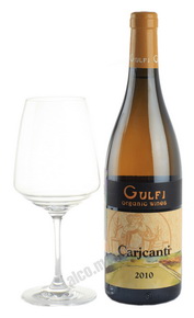 Gulfi Carjcanti Organic Wines Итальянское вино Гулфи Кариканти
