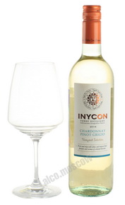 Inycon Chardonnay Pinot Grigio Итальянское Вино Иникон Шардонне Пино Гриджо