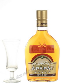 Ararat 5 years 0.25l Коньяк Арарат выдержка 5 лет 0.25л