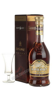 Ararat 5 years 0.5l коньяк Арарат выдержка 5 лет 0.5л