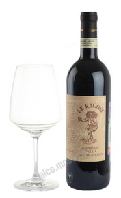Le Ragose Amarone Classico Marta Galli Итальянское вино Ле Рагозе Амароне Классико Марта Галли