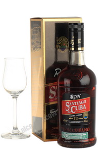 Santiago de Cuba Extra Anejo 12 years Ром Сантьяго де Куба Экстра Аньехо 12 лет