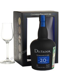 Dictador 20 year Destillery Icon Reserve Ром Диктатор 20 лет Дестилери Икон Резерва