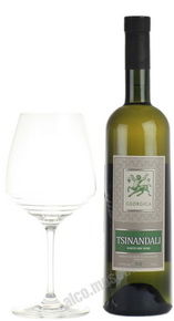 Georgica Tsinandali грузинское вино Георгика Цинандали
