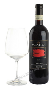 Icardi Nej Langhe Rosso итальянское вино Икарди Ней