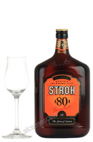 Stroh 80 Ром Штро 80 градусов 1 л