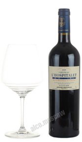 Chateau L Hospitalet La Reserve Rouge Французское вино Шато Л Оспритале Красное