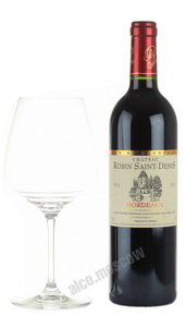 Chateau Robin Saint Denis Французское вино Шато Робин Сент Денис