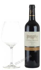 Chateau Marjosse Rouge Французское вино Шато Маржос Руж
