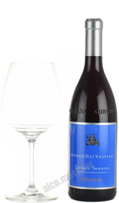 Borgo Dei Vassali Merlot Итальянское вино Борджио Дей Вассали Мерло
