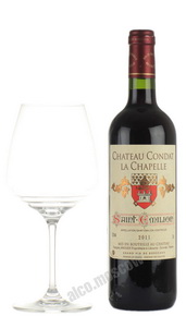 Chateau Condat La Chapelle Saint-Emilion Французское вино Шато Конда Ля Шапель Сент-Эмильон