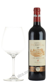 Chateau Picampeau Lussac Saint-Emilion Французское вино Шато Пикампо Сент-Эмильон