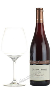 Samorens Cotes du Rhone Французское вино Саморен Кот дю Рон