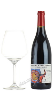 Domaine d Andezon Cotes du Rhone Французское вино Домен д Андезон Кот дю Рон