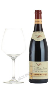 Vidal-Fleury Cotes du Rhone Villages Domaine de la Vielle Fontaine Французское вино Видаль-Флери Кот дю Рон Вилляж Домен де ля Вьей Фонтэн