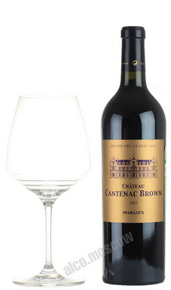 Chateau Cantenac Brown Margaux 2007 Французское вино Шато Кантенак Браун Марго 2007