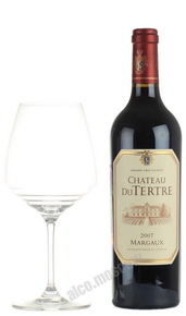 Chateau du Tertre Margaux Grand Cru 2007 Французское вино Шато дю Тертр Марго 2007
