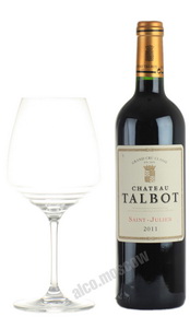 Chateau Talbot Grand Cru Classe 2011 Французское вино Шато Тальбо 2011