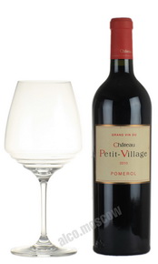 Chateau Petit Village Pomerol Французское вино Шато Пти Вилляж Помроль