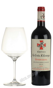 Chateau La Croix Saint Georges Pomerol 2010 Французское вино Шато Ля Круа Сент Джордж Помроль 2010