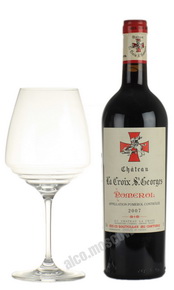 Chateau La Croix Saint Georges Pomerol 2007 Французское вино Шато Ля Круа Сент Джордж Помроль 2007