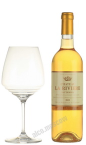 Chateau La Riviere Sauternes Французское вино Шато Ля Ривьер Сотерн