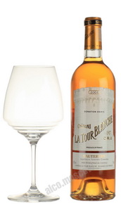 Chateau Latour Blanche 1 Cru Sauternes Французское вино Шато Лятур Бланше 1 Крю Сотерн