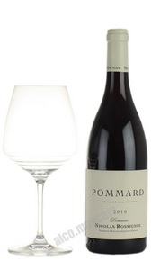 Domaine Nicolas Rossignol Pommard Французское вино Домен Николя Россиньоль Поммар