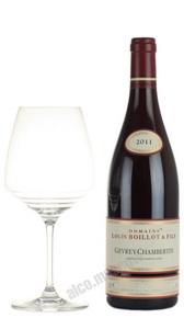 Domaine Louis Boillot & Fils Gevrey-Chambertin 2011 Французское вино Домен Луи Буало э Фис Жефрэ-Шембертен 2011