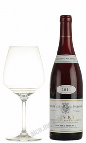 Domaine Thenard Givry Clos Saint-Pierre Premier Cru 0.75l Французское вино Домен Тенар Живри Кло Сен Пьер Премье Крю 0.75л