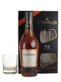 Camus VS Elegance gift set коньяк Камю ВС Элеганс подарочный набор