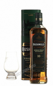 Bushmills Single Malt 10 years Ирландский виски Бушмилс Сингл Молт 10 лет