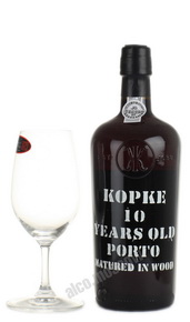 Porto Kopke 10 years портвейн Копке 10 лет