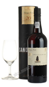 Sandeman 20 years old портвейн Сэндеман 20 лет