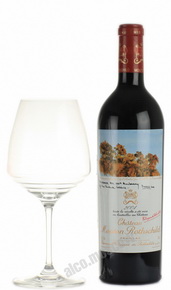 Chateau Mouton Rothschild Pauillac 2004 Французское вино Шато Мутон Ротшильд Пойяк 2004