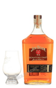 Jim Beam Signature Craft 12 years виски Джим Бим Сигначе Крафт 12 лет