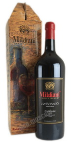 Mildiani Saperavi грузинское вино Милдиани Саперави 5l