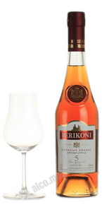 Berikoni VSOP 5 years Грузинский коньяк Берикони ВСОП 5-летний 0.5л