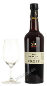 Croft Tawny 20 years old портвейн Крофт Тони 20 лет