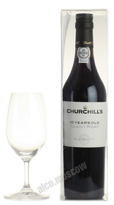 Churchills Tawny Port 10 years портвейн Черчилльс Тони Порт 10 лет