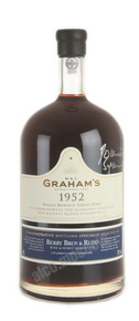 Grahams Single Harvest 1952 4.5L портвейн Грэмс Сингл Харвест 1952 4.5Л