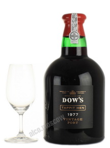 Dows Tappit Hen 1977 vintage Портвейн Доуз Тэппит Хен Винтаж 1977