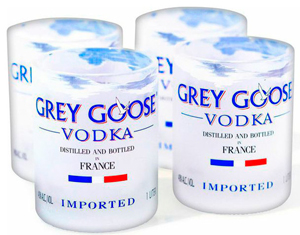 Фирменные рюмки Grey Goose (1 шт)