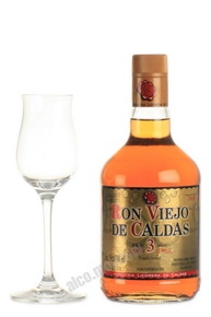 Viejo de Caldas Tradicional Anejo 3 anos Ром Вьехо де Кальдас Традисьональ Аньехо 3 года