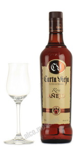 Carta Vieja Anejo 6 years ром Карта Виеха Анехо 6 лет